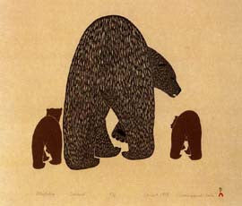 Attiqtaliq (Bear with Cubs)