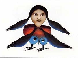 Timmiaruqsimajuq (Bird Woman Transformation)
